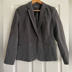 Petite Covington Essential Gray Blazer, Sz 6